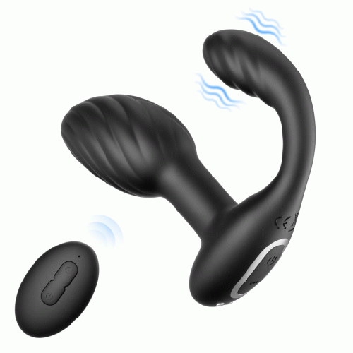 Harper – Vibrating & Rotating Butt Plug Anal Vibrator with Remote Control