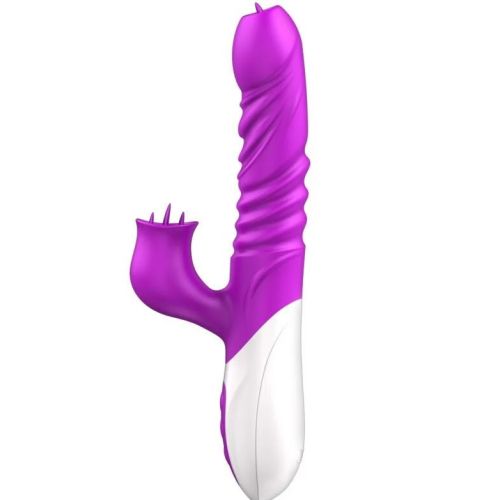 JIUUY Tongue Licking Wand Clitoris Massager Sex Toys For Women