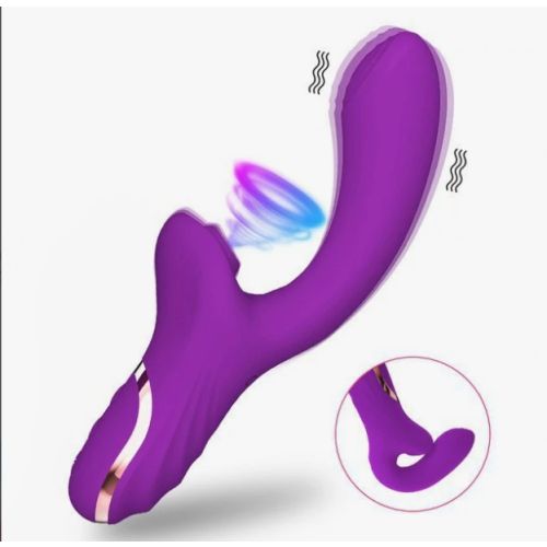 Hot Women's 3 In 1 G Spot Rose Vibrator Clitoris Sucker AV Strong Shock Stick Female Sex Toys
