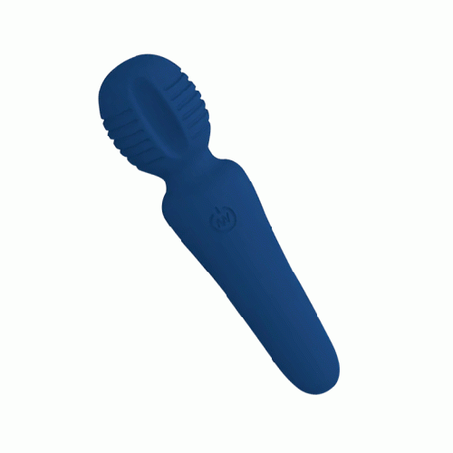 Britt – Bendable Vibrating Wand in Blue