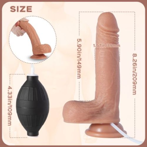 Deal – Squirting Realistic Suction Cup Dildo 6 Inchrealistic dildo