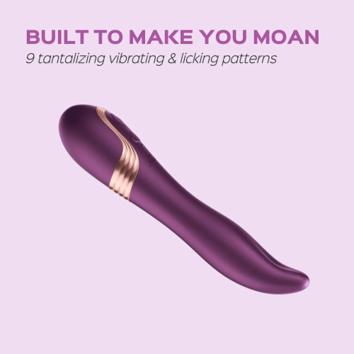 FLING App-Controlled Tongue-like Oral Licking Vibrator