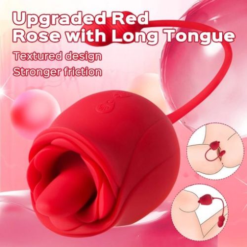 Fuchsia – Rose Clit Licking Stimulator & Vibrating Egg