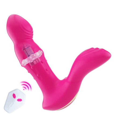 Remote Control Women’s Wearable clitoral G-spot Vibrator, Underpants Couple Vibrator, clitoral sex stimulator with 12 vibrations, Double vibrator G-spot Massager Waterproof adult sex toyG-Spot Vibrators