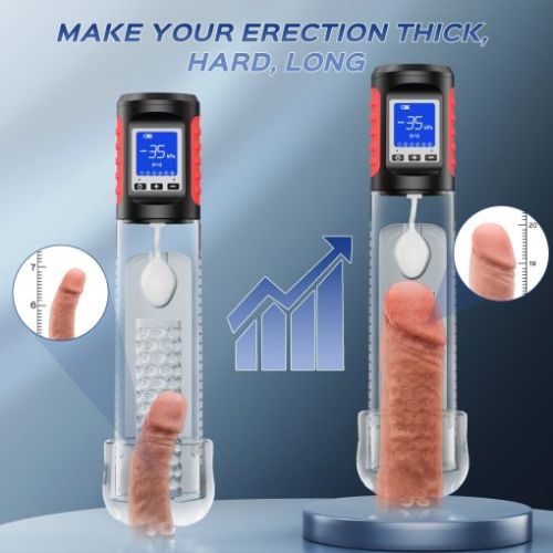 Odin – 2 in 1 Automatic Vibrating Male Masturbator Penis Pump with Sleeve