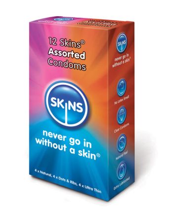 Skins Assorted Condoms 12 Pack