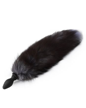 Runyu Silicone Vibrating Anal Plug Can Replace Fox Tail Hair