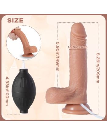 Deal – Squirting Realistic Suction Cup Dildo 6 Inchrealistic dildo