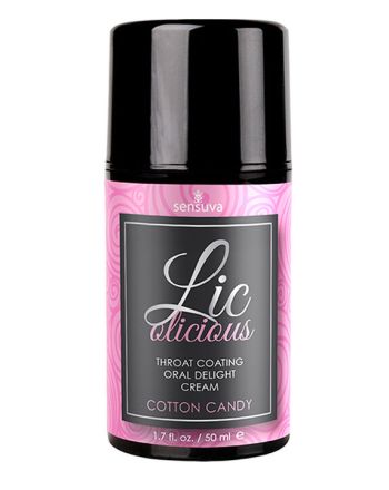 Sensuva - Lic-o-licious Oral Delight Cream Cotton Candy 50ml