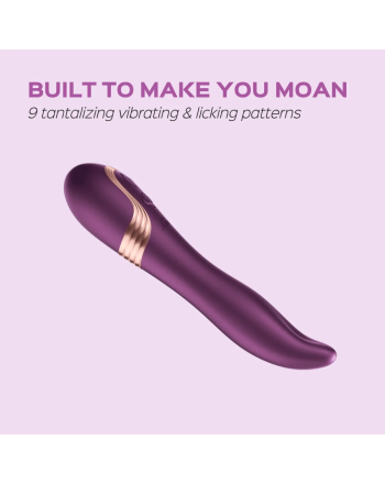 FLING App-Controlled Tongue-like Oral Licking Vibrator