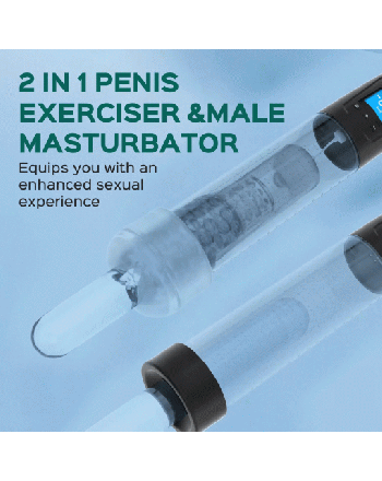 Nathan – Suction Penis Enlargement Pump Vibrating Suction Male Masturbator